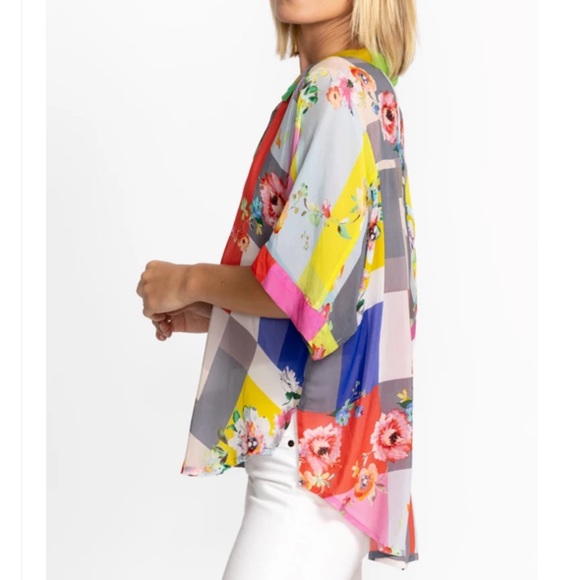 Johnny Was Block Lynn Shirt size XS - Picture 8 of 11